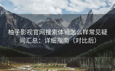柚子影视官网搜索体验怎么样常见疑问汇总：详细指南（对比后）