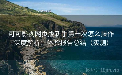 可可影视网页版新手第一次怎么操作深度解析：体验报告总结（实测）