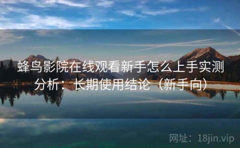 蜂鸟影院在线观看新手怎么上手实测分析：长期使用结论（新手向）