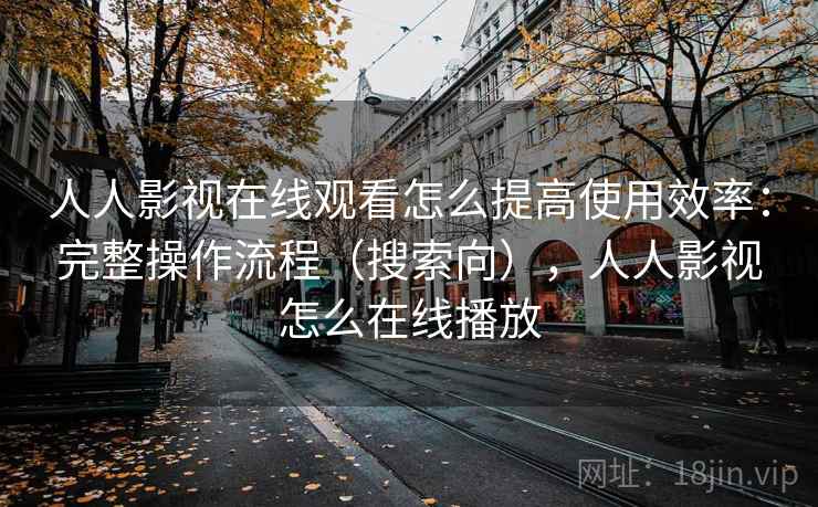 人人影视在线观看怎么提高使用效率：完整操作流程（搜索向），人人影视怎么在线播放