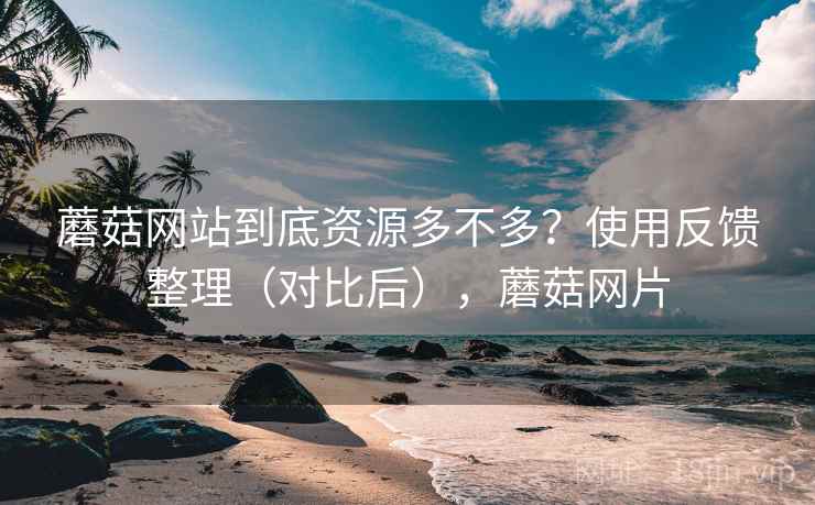 蘑菇网站到底资源多不多？使用反馈整理（对比后），蘑菇网片