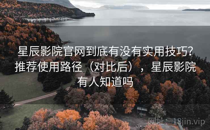 星辰影院官网到底有没有实用技巧？推荐使用路径（对比后），星辰影院有人知道吗